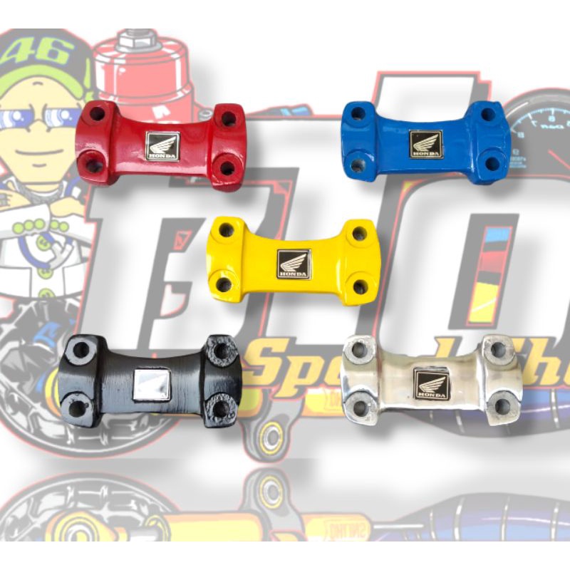 Klem raiser stang tiger cb gl mp megapro model ori honda verza