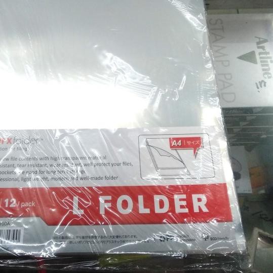 

♤ Map Clear slevees inter X folder A4 isi 12 ♥