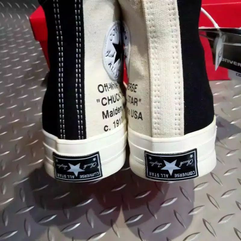 SEPATU CONVERSE 70S X OFF WHITE HIGH GREAT ORIGINAl