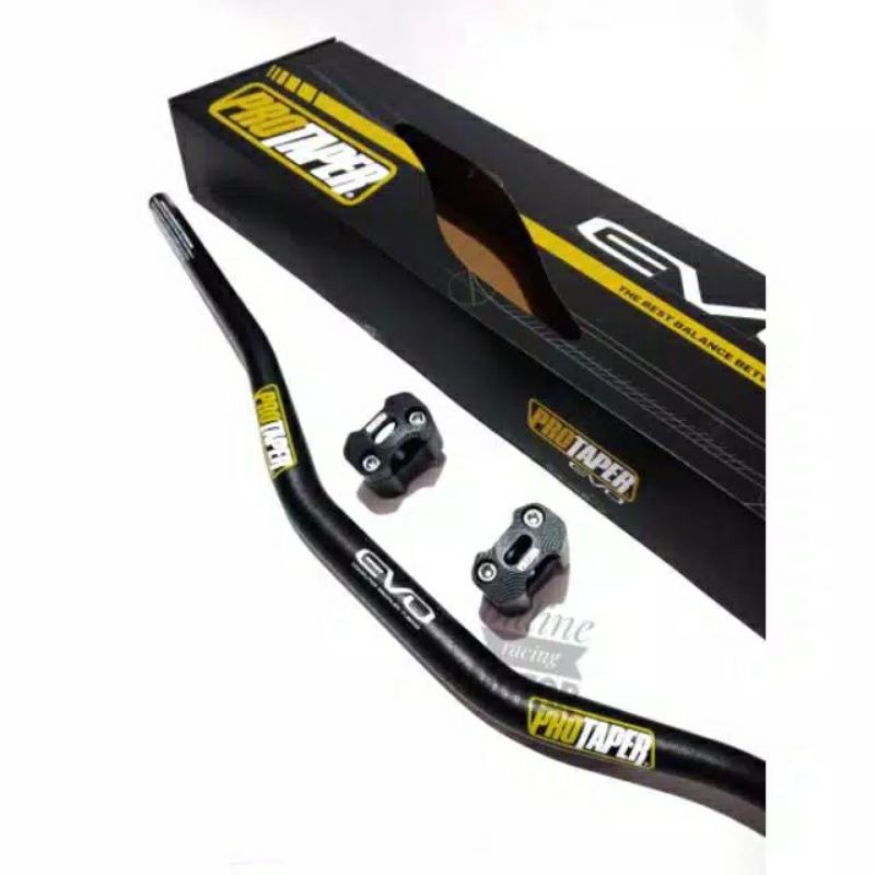 stang fatbar protaper carmichael evo paketan riser handgrip busa klx crf vixion nmax dll