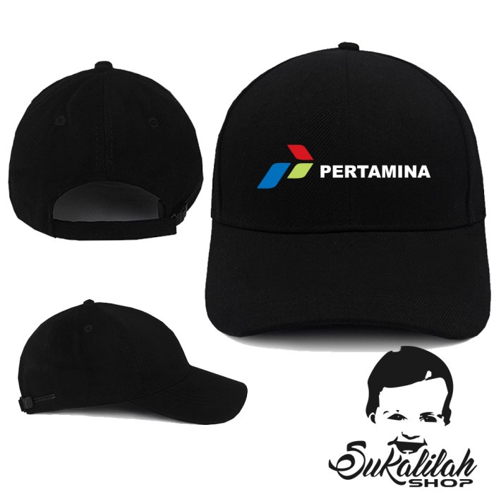 Topi Pria Topi Baseball Caps Pertamina(R6Q7) Topi Distro Original Topi Baseball Original Topi Pria K