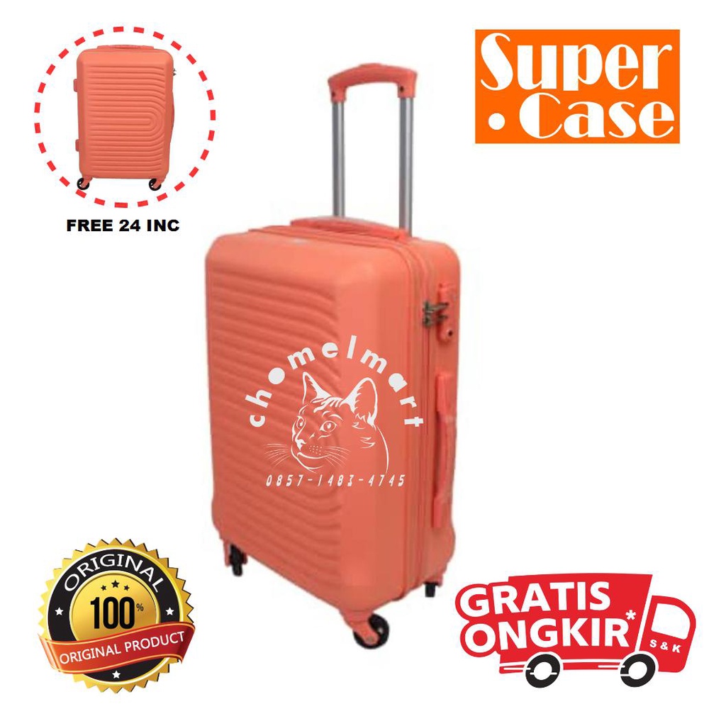 Supercase 20 Inci Koper Cotton Candy - Coral