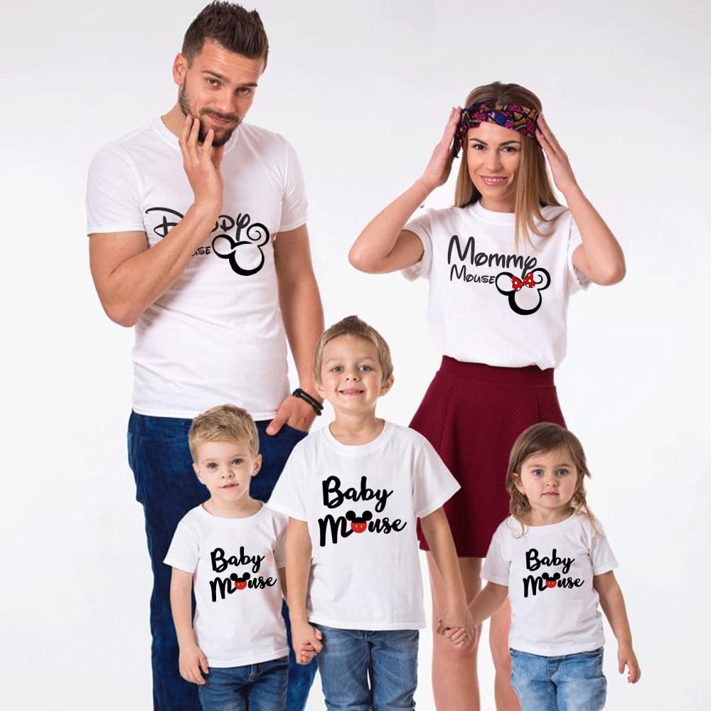 MYSTIQUE.ID-BAJU KAOS FAMILY MOME T-SHIRT LUCU DAN AESTHETIC