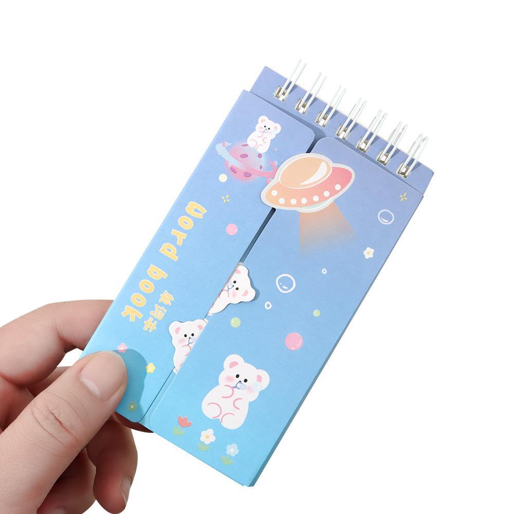 Notebook Kosa Kata Nanas Portable Belajar Kartun Jurnal Diary Mini Notepad