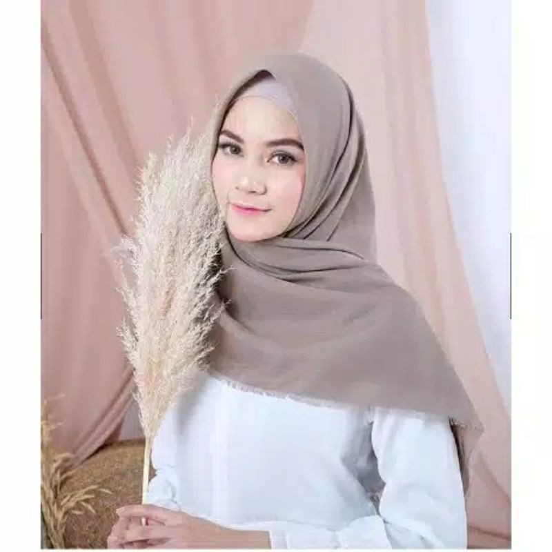 Hijab Segiempat Saudia Rawis Exclusively Katun