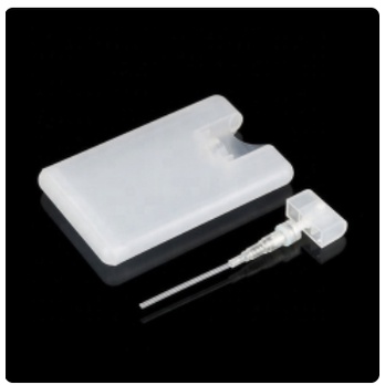 Botol Spray Pocket Card 20ml Plastik untuk Hand Sanitizer Parfum Botol Spray bentuk kartu