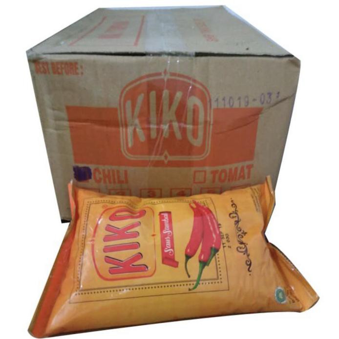 

SAUS SAMBAL KIKO 1KG KARTONAN ISI 10PCS / GOJEK ONLY