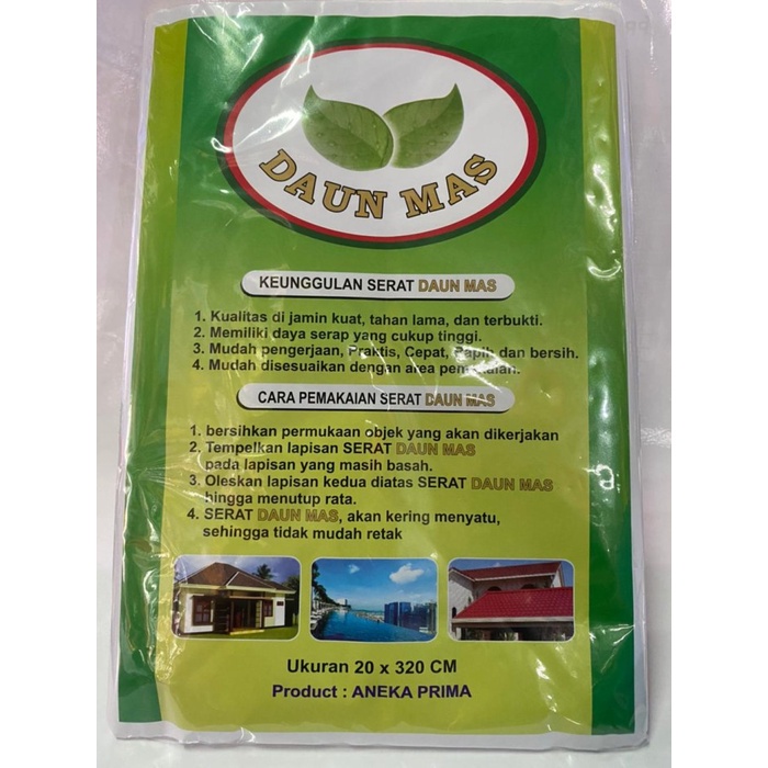 Serat Fiber Fiberglass | Mat Tissue Tisu Daun Mas