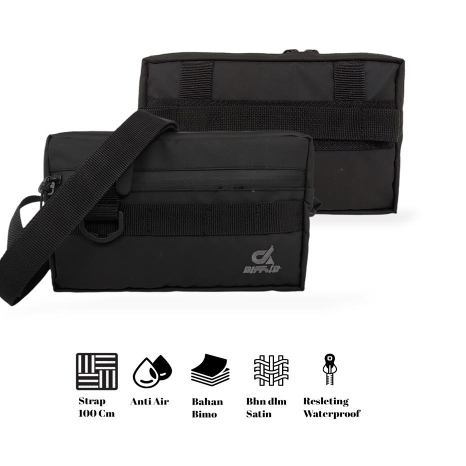 Muraaaahh.. Tas Selempang Pria - Clutch Hand Hag Tas Hp Pria Anti Air Tas Selempang Mini