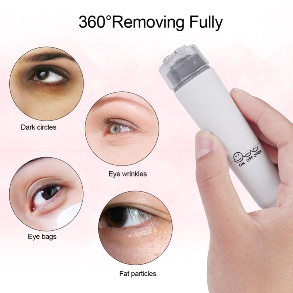 Sincere Alat Pijat Mata Electric Pen Eye Mini Massager Anti Aging SM17 White Grab Medan