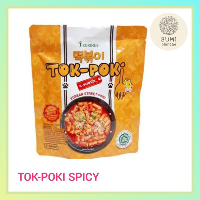 

Tok Poki K-Bunsik Korean Street Food Korinus Tteokbokki140 gram