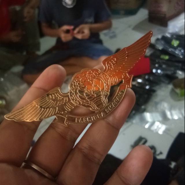 CUSTOM WING BRASSO bahan logam kuningan