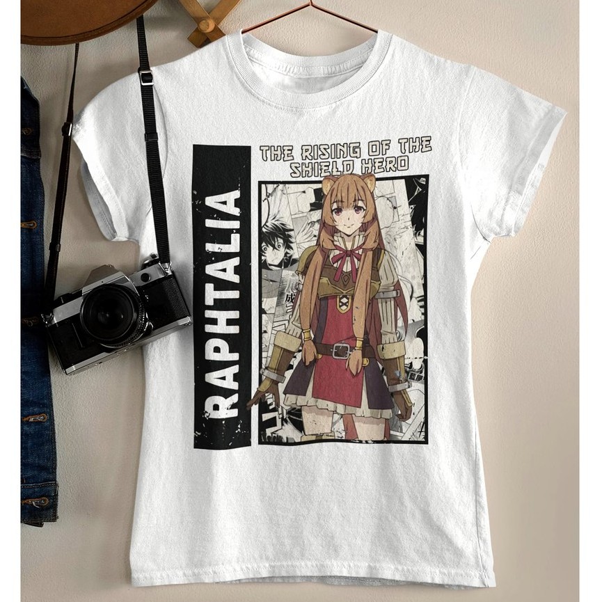 Tshirt Raphtalia Shield Hero Anime Character Premium Unisex