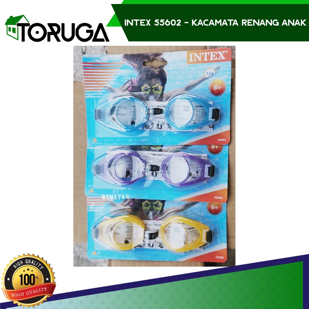 Kacamata Renang Anak INTEX Play Goggles 55602 Aquaflow / Alat Berenang