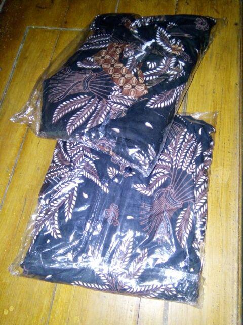 Gamis Couple Batik Cewek Cowok Rns026