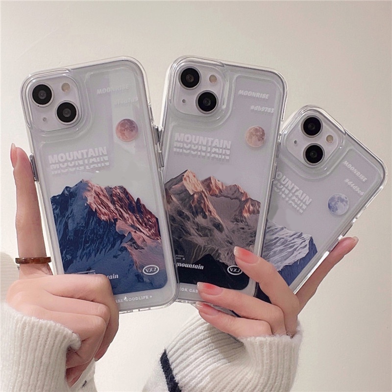 Soft Case Silikon TPU Transparan Shockproof Cover iPhone 13 12 Mini 11 Pro X XR XS Max SE 2020 6 6S 7 8 Plus