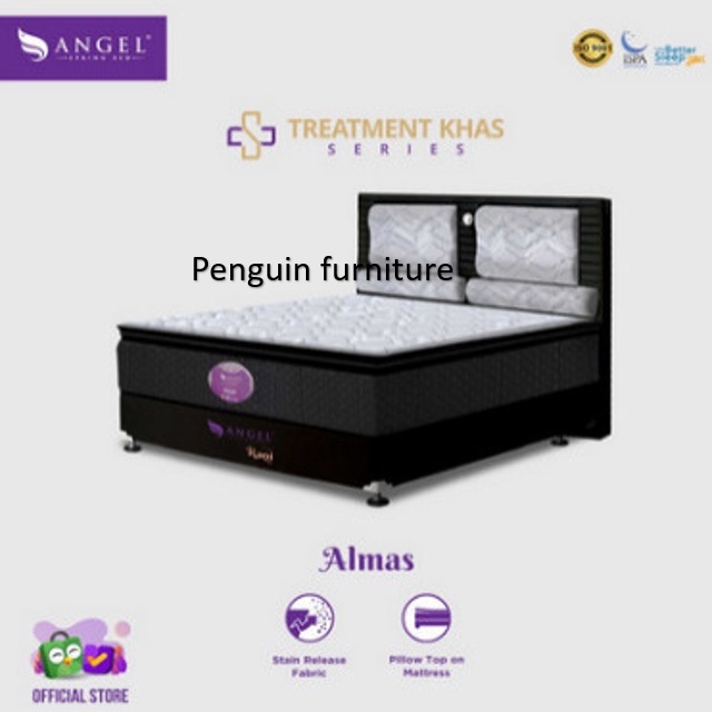 Springbed Type Almas By Angel Springbed - Fullset - Matras - Matras On