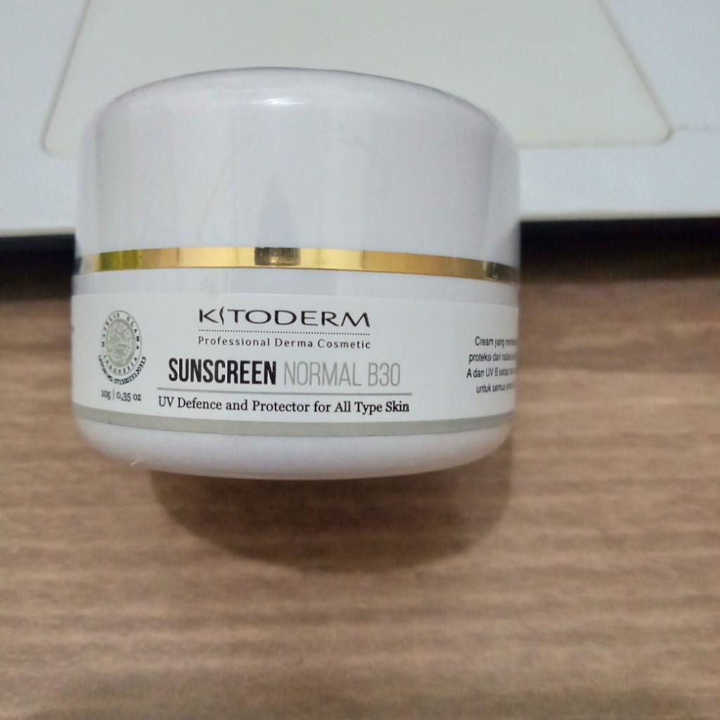 KITODERM SUNSCREEN NORMAL B30 (Beige) | SUNSCREEN NORMAL WARNA BEIGE BPOM