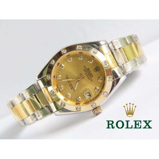 HOT TERLARIS Jam Tangan Rolex DateJust Rantai Automatic Matic