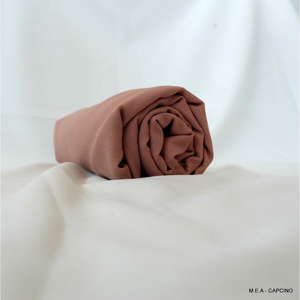 Pashmina Diamond Crepe Panjang 250x75 CM-CAPCINO