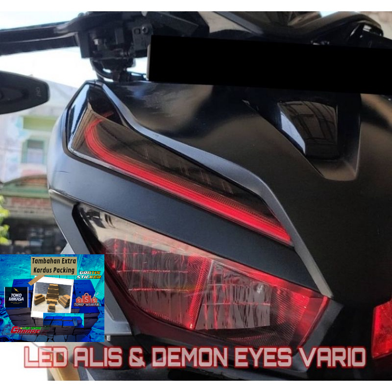 SEPAKET LED ALIS VARIO 125 150  &amp; DEMON EYES BERKUALITAS