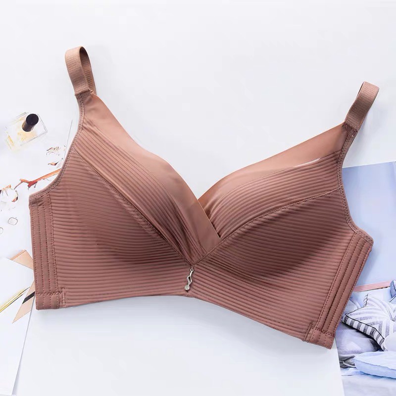 Wanita Bra Ukuran Besar Push Up Pakaian Tanpa Kawat Bersama-sama Fashion Bra