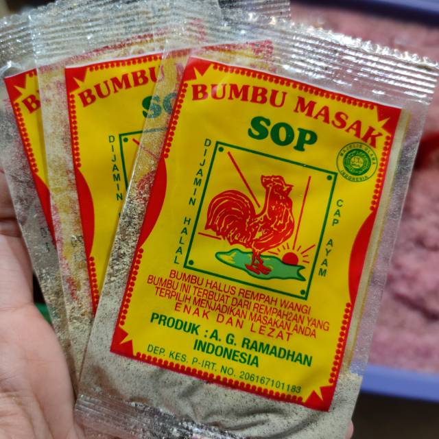 

Bumbu Masak Sop Cap Ayam