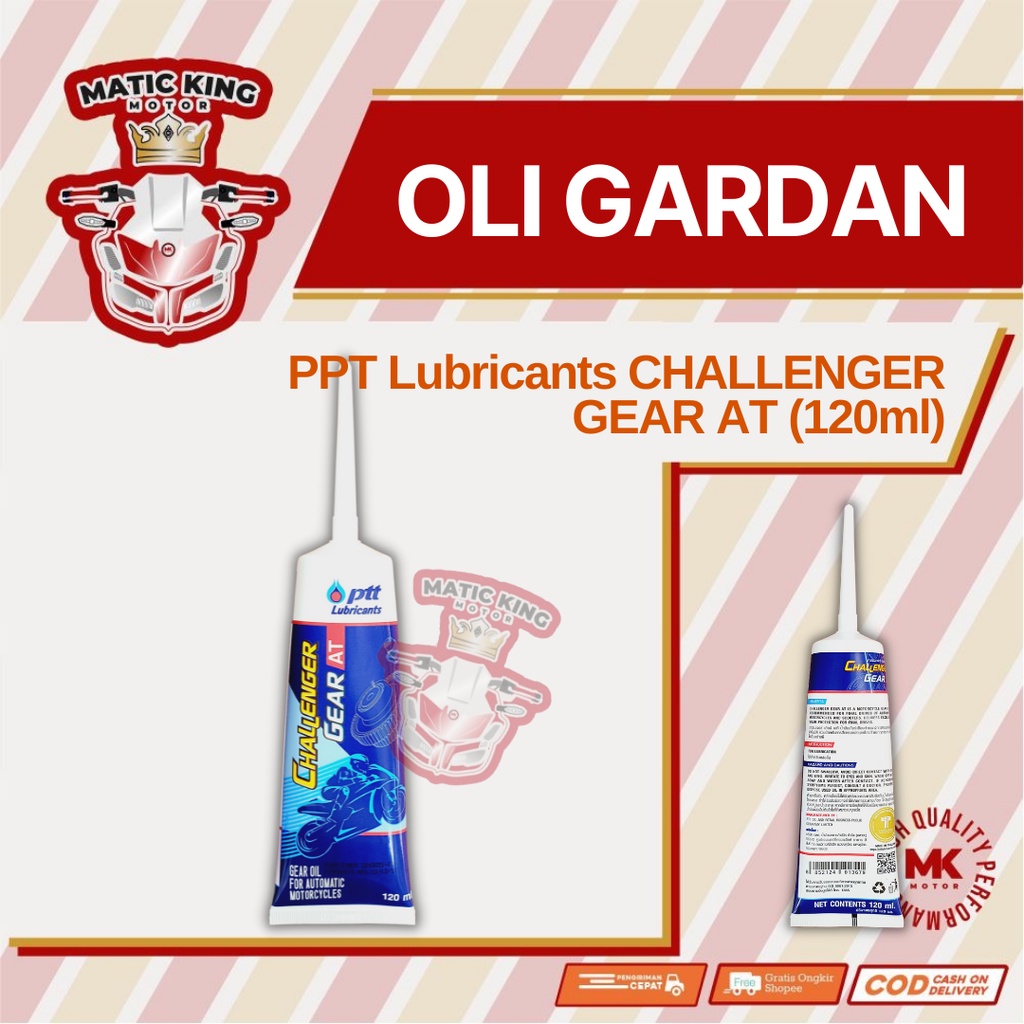 Oli Gardan Gir Matic Challenger GEAR AT PTT Lubricants 120ml