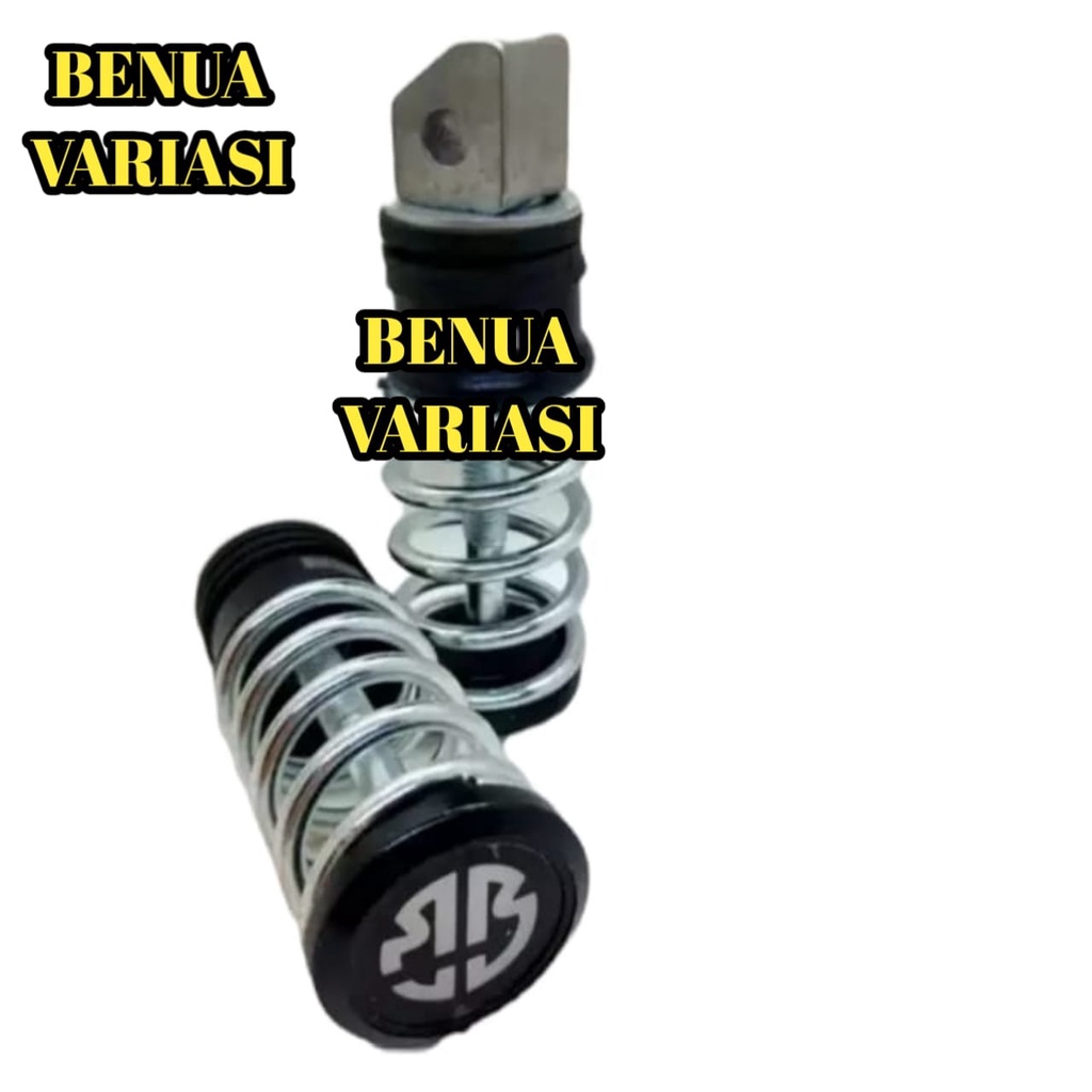 FOOTSTEP STEP PER ULIR MODEL SPIRAL INJAKAN PIJAKAN KAKI BELAKANG MOTOR MIO VARIO BEAT JUPITER VEGA 