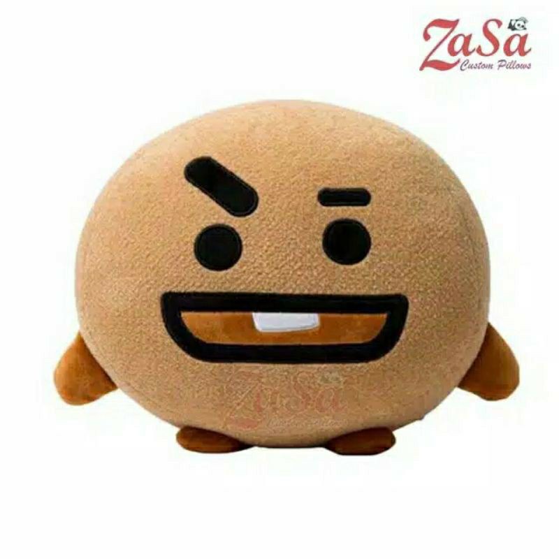 Bantal Boneka BTS  Unofficial Shooky Tata Van Koya Chimmy RJ Cooky Mang Uk 40cm  Label SNI