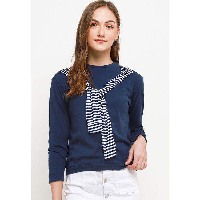 Kaos REMIX JEANS ORIGINAL B1 85833 Baju Atasan T-shirt T Shirt Tee Wanita Cewek Perempuan