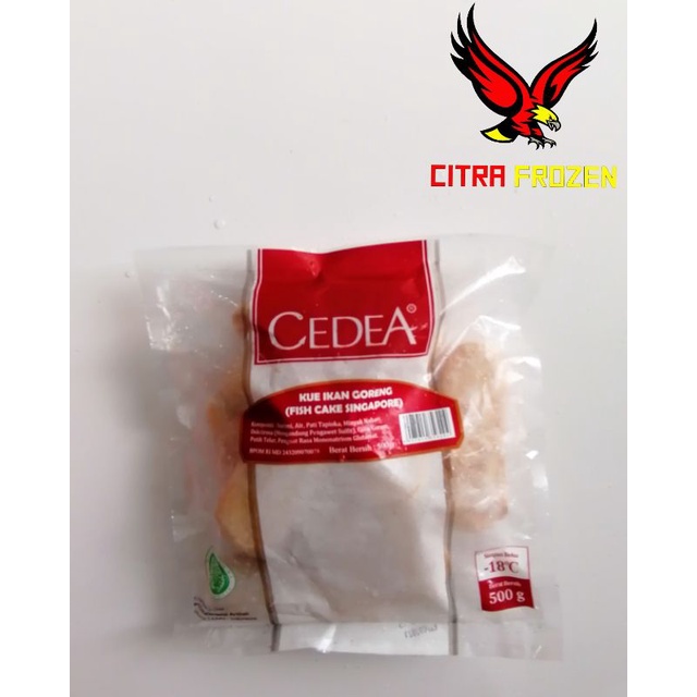 

Cedea Kue Ikan (Fish Cake) Singapore 500gr