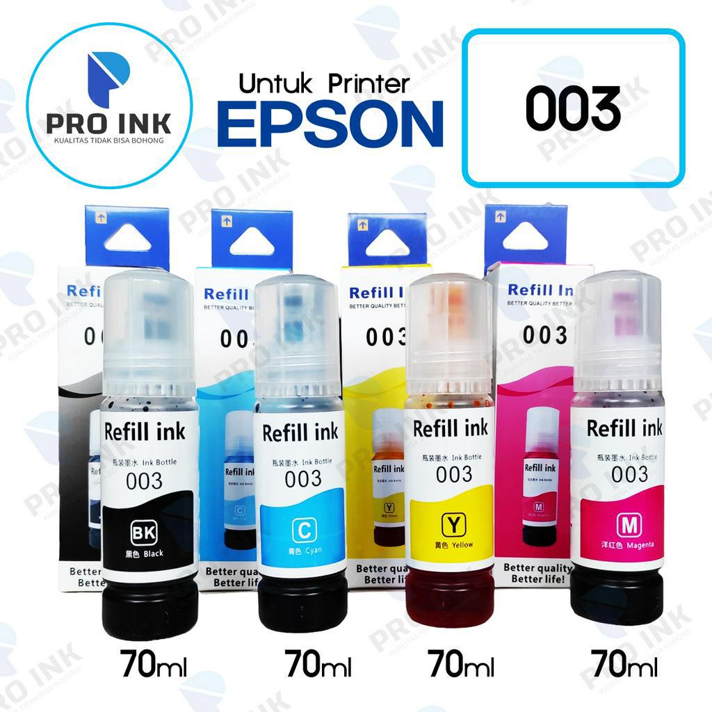 Tinta Epson 003 untuk Printer L1110 L3150 L3110 L3100 L3101 L5190