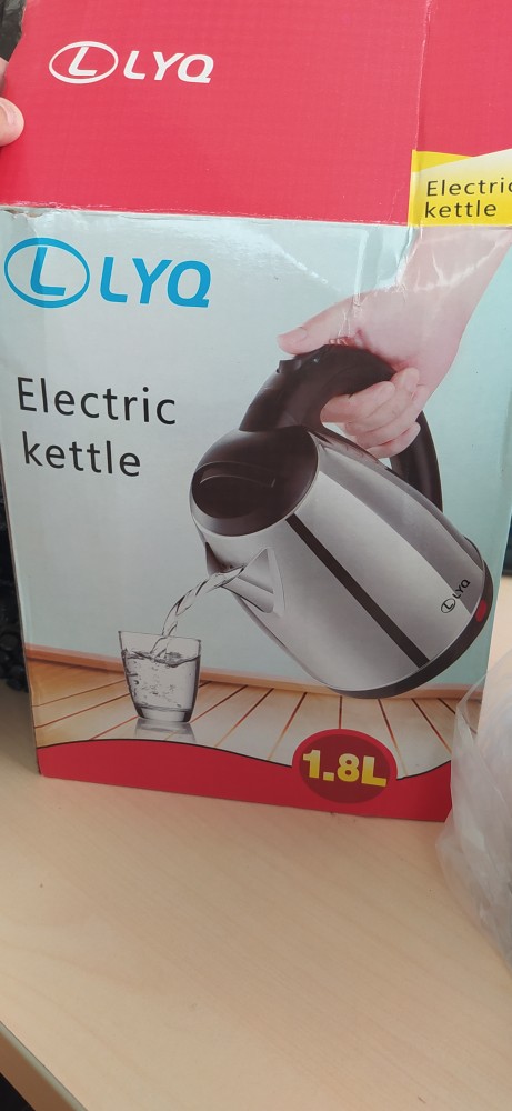 Teko Listrik 1.8l Kettle Electric 350w Pemanas Air Utk Kopi Teh / Teko Lipat Travelling