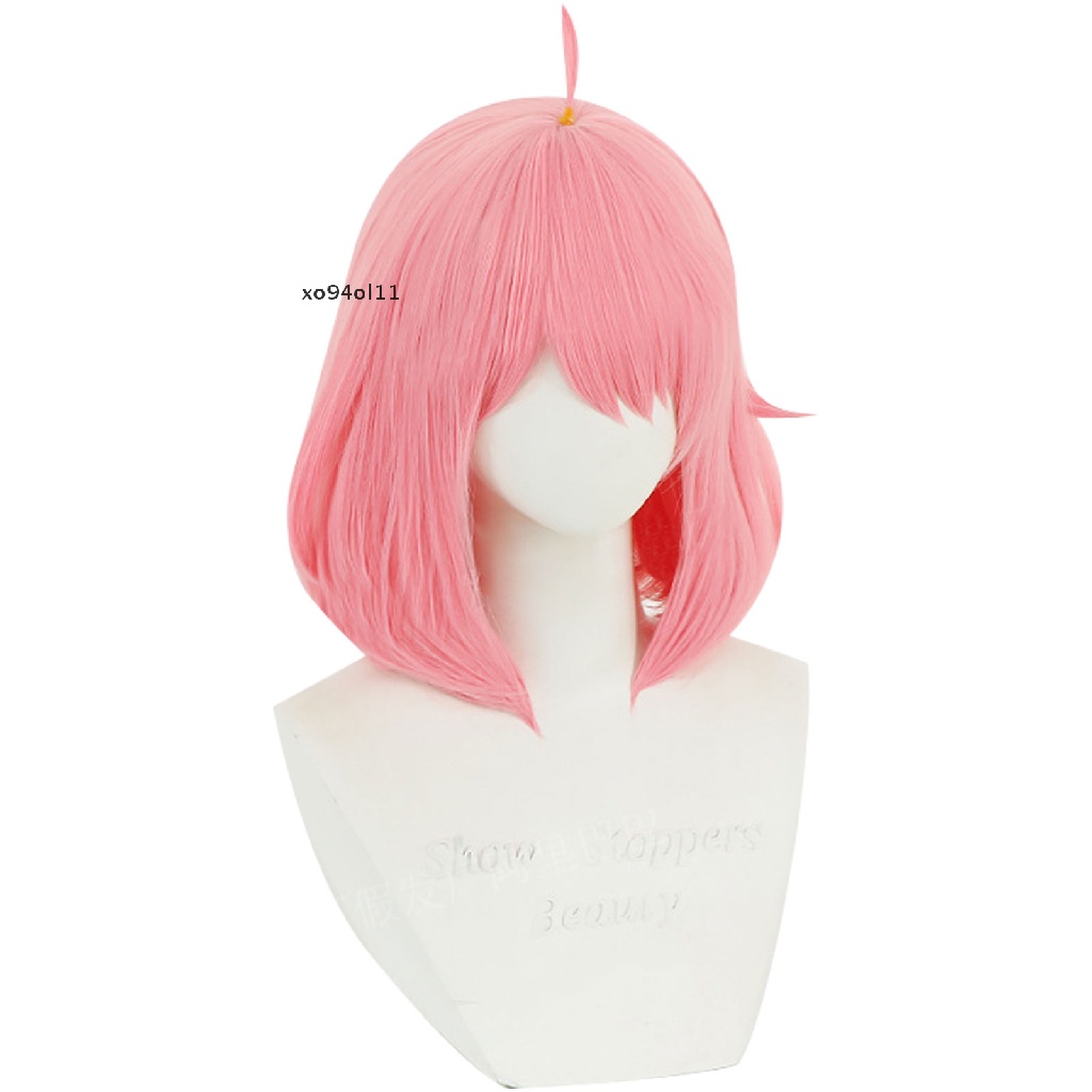 Xo Anya Forger Wig / Rambut Palsu Model Panjang Keriting Untuk Kostum Cosplay / Pesta Halloween