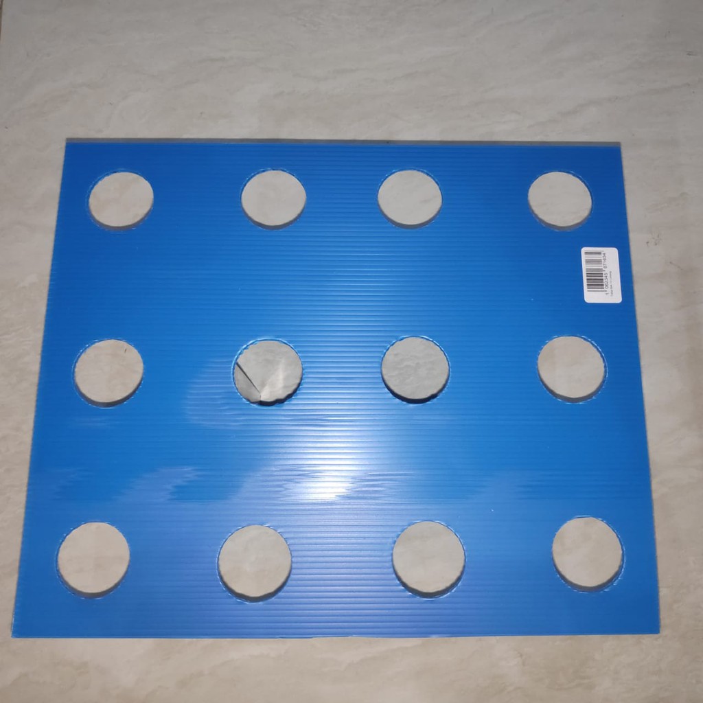 Impraboard 12 lubang tutup bak hidroponik