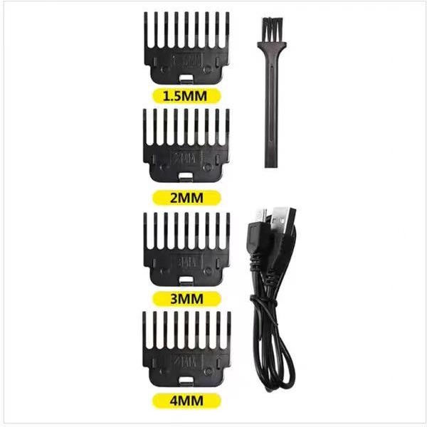 Alat Cukur Elektrik Hair Clipper Trimmer Model Dragon Vintage T9-M