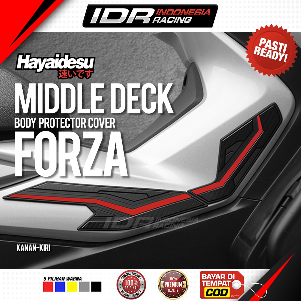 Hayaidesu Honda Forza Middle Deck Cover Body Protector Aksesoris Variasi