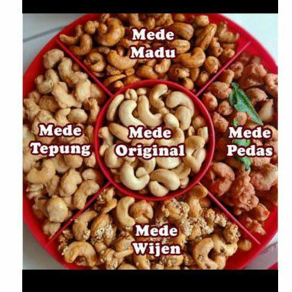 

Kacang Mede Tray 1Kg