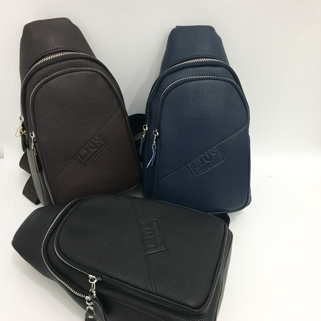 Tas Selempang Dada Bahan Kulit Import Untuk Pria / M1585 TAS DADA PRIA KULIT