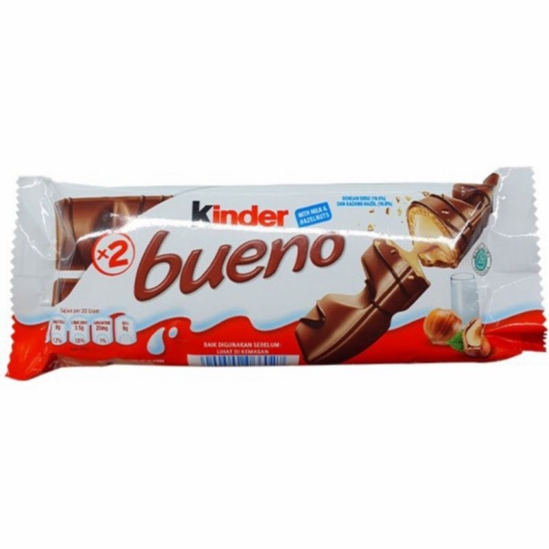 

Kinder Bueno Coklat 43 gram | Kinder Bueno Chocolate 43gr