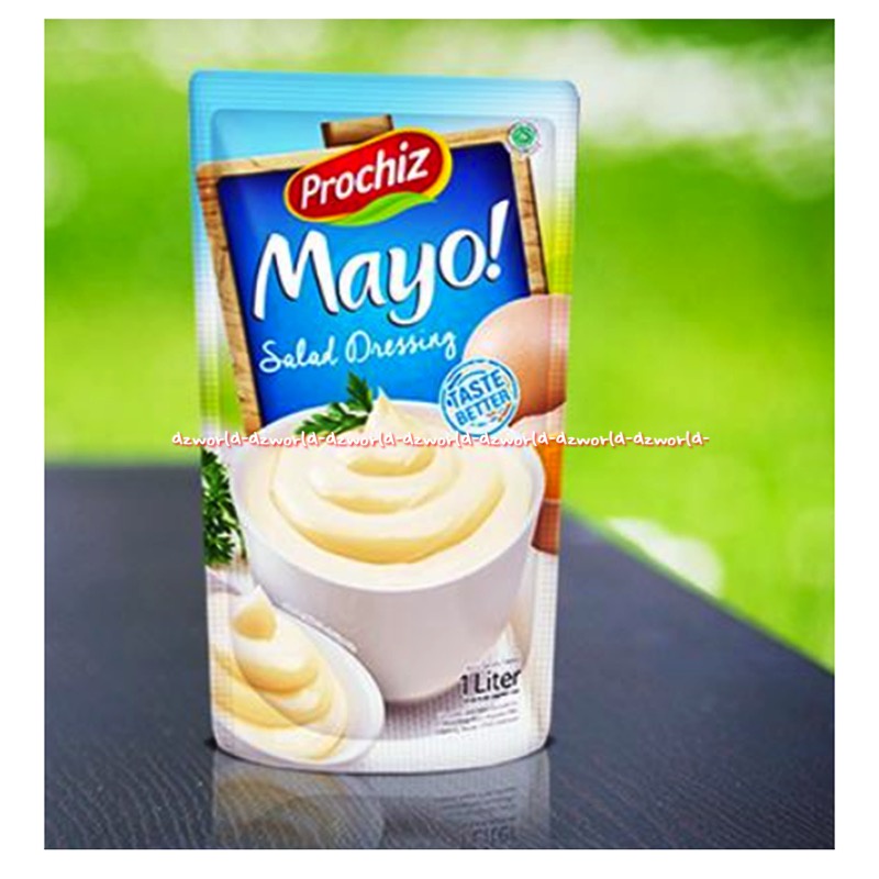 Prochiz Mayo Salad Dressing 1L Mayonais Mayonase Refill Kemasan Pouch Pro Chiz Cheese