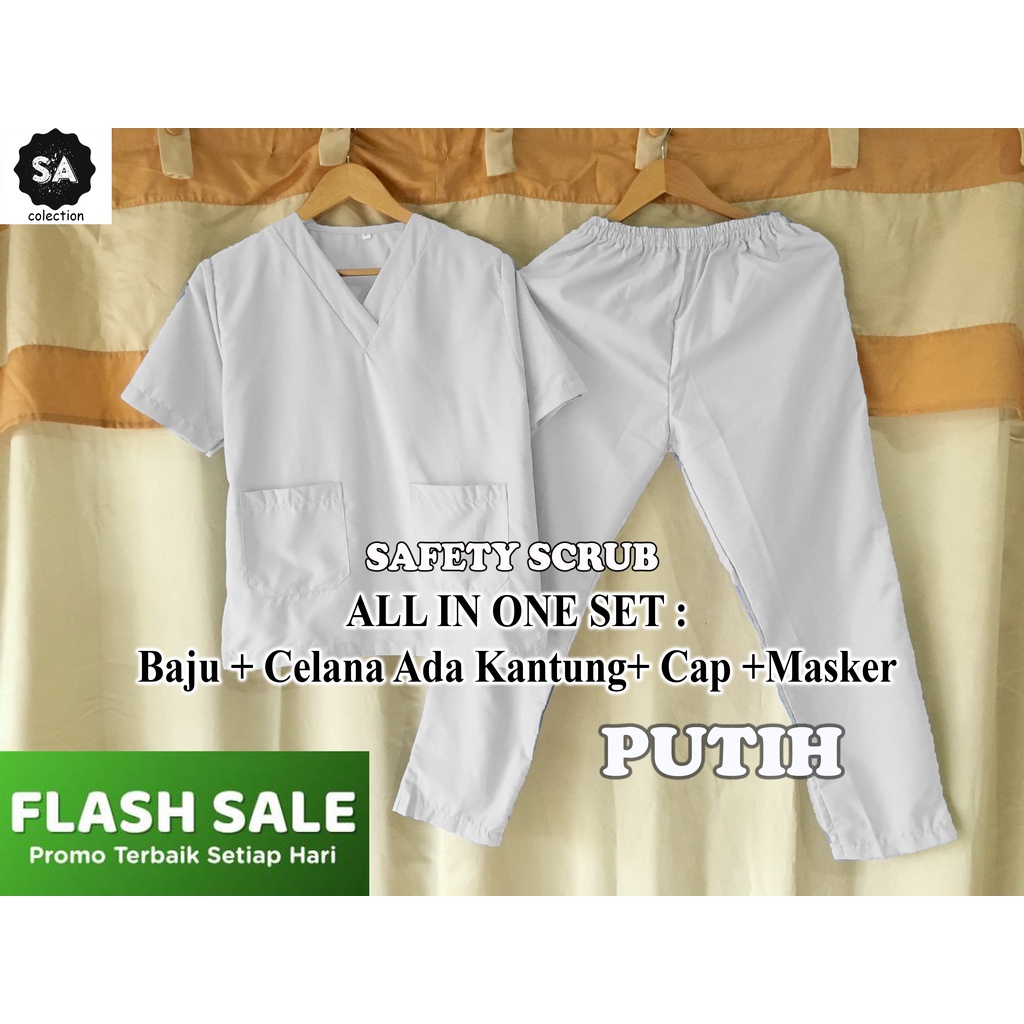 Baju Jaga / Baju OK / Baju OKA / Baju Operasi / Doctor Scrub / Seragam Medis / Baju Scrub-2