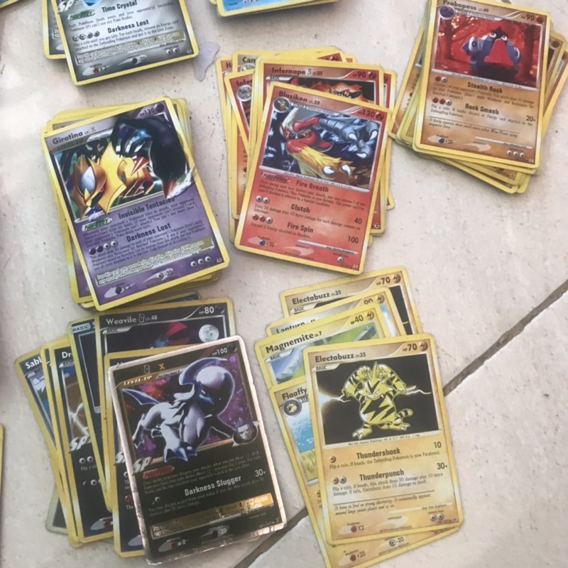 kartu pokemon trading card game platinum tgc mainan indonesia bulk random murah gx/v/vmax