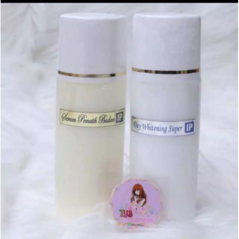 Paket Serum Pemutih Badan/ HB Jasmine + Lotion Siang (Day Super)