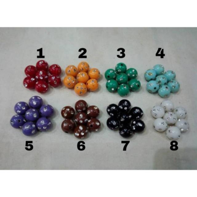 Mutiara Solder Permata 12mm 450gram / pon *8 003 12*