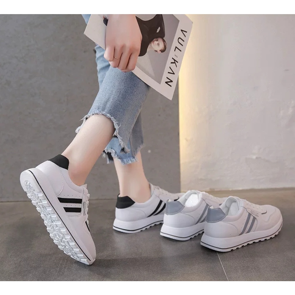 SS20020 sepatu wanita import murah sepatu sneakers fashion terbaru sepatu lari fashion sneakers gym cod jakarta