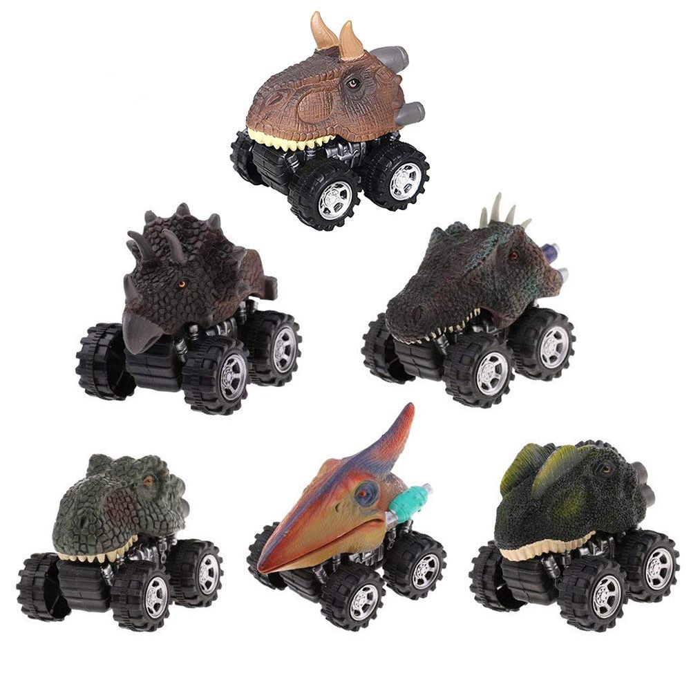  Mainan  Mobil Dinosaurus  Pull Back untuk Hadiah Natal Anak 