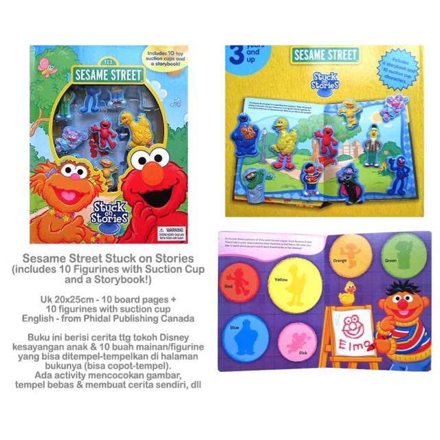 Stuck on stories Elmo