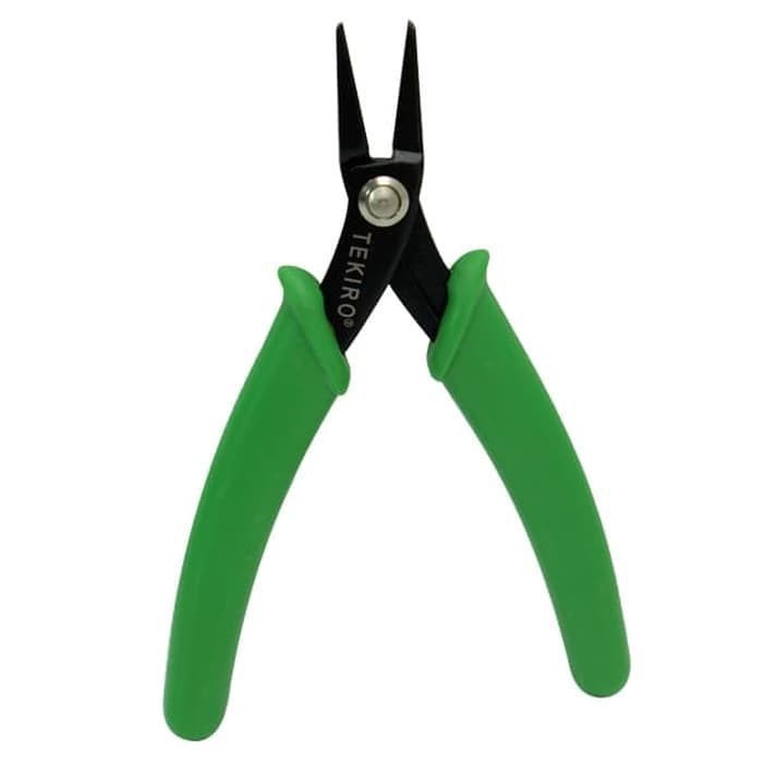 Tekiro TANG LANCIP FLAT ELEKTRONIK 5 inch TEKIRO ELECTRONIC FLAT NOSE PLIERS 5in Tekiro PL-EF1452